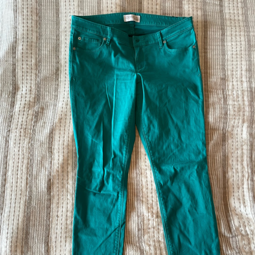 Express, women’s denim, mid rise, size 10
